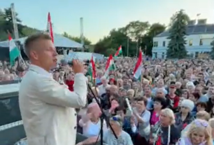 Videó: Magyar Pétert hatalmas tömeg fogadta Miskolcon