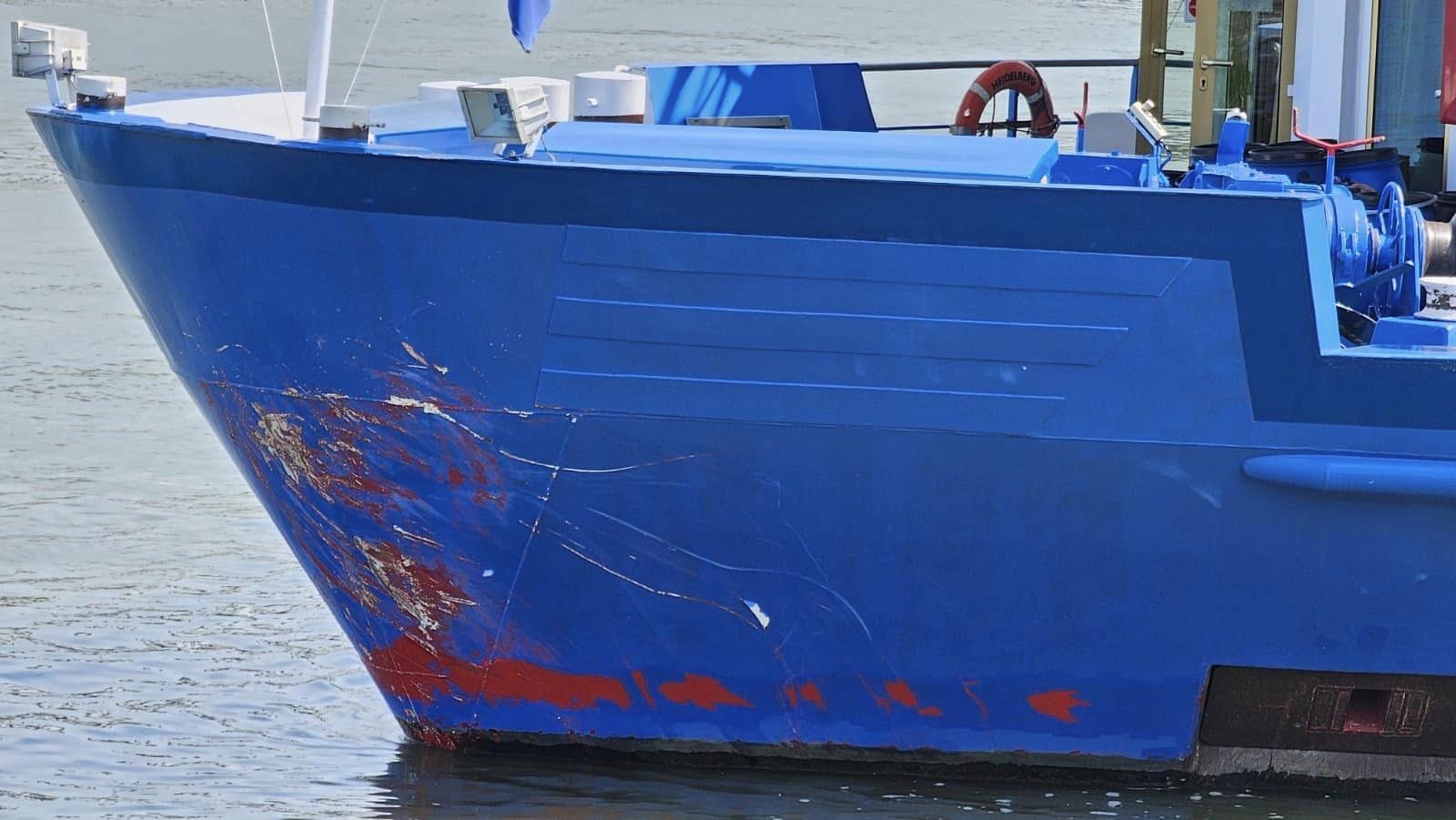 Elhagyta Magyarországot a szállodahajó, amely összeütközött egy motorcsónakkal Verőcénél