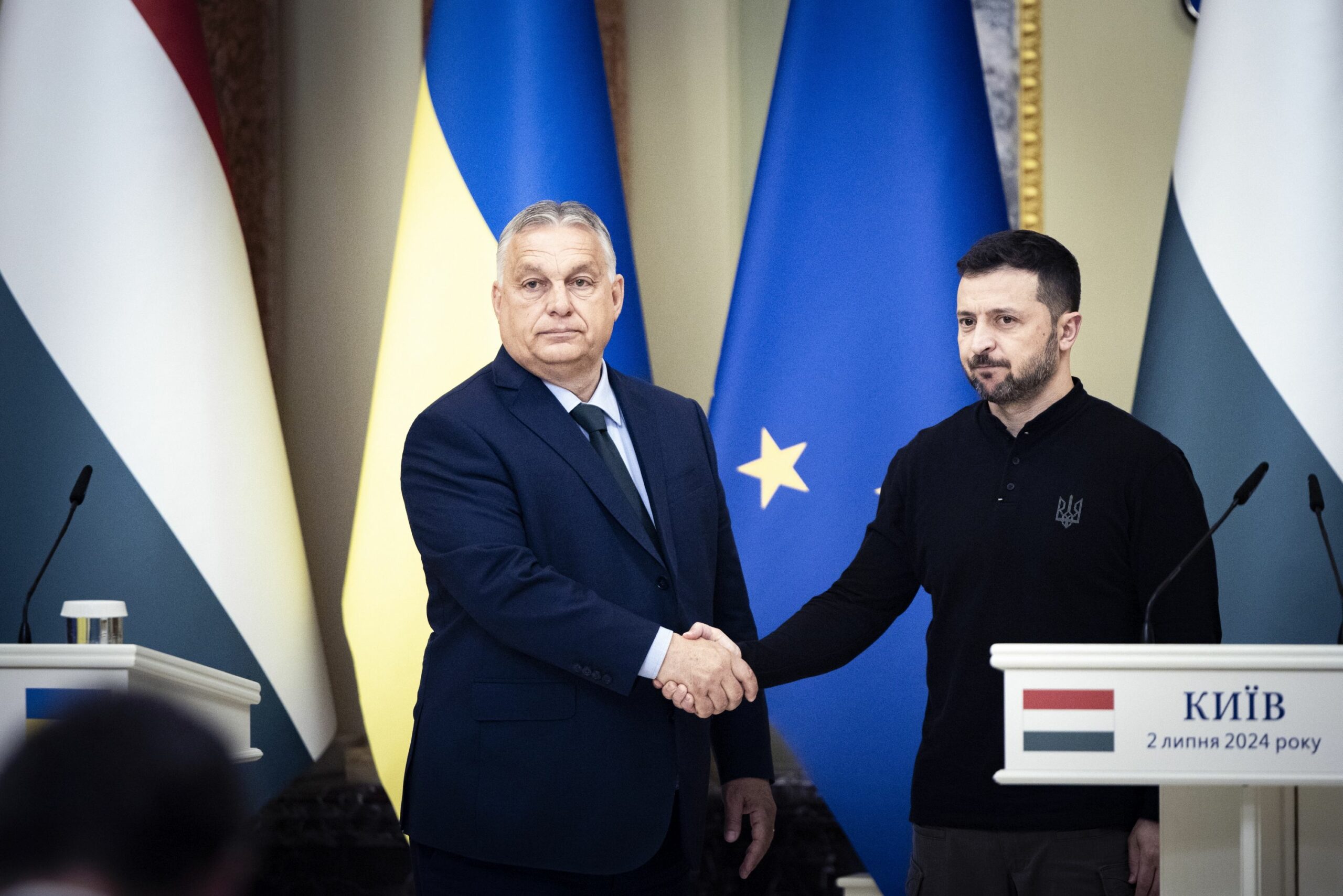 Orbán tűzszünetre akarta rávenni Zelenszkijt Kijevben: fel kellene gyorsítani a béketárgyalásokat