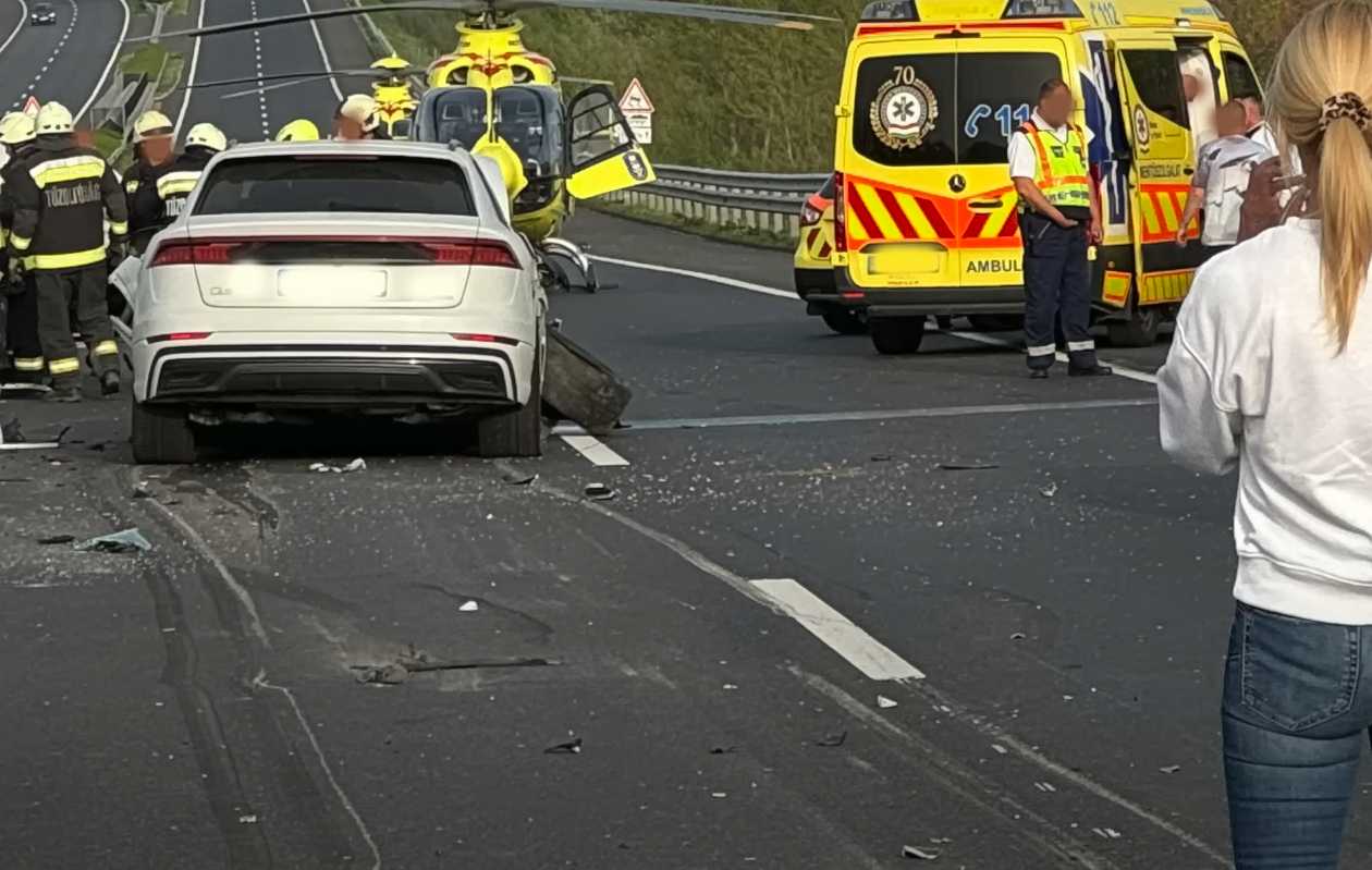 Nyolc autót tarolt le az M7-esen a száguldozó Audis, ennyi büntetéssel megúszta: „Nagyjából egy olajcsere ára egy Q8-ason”