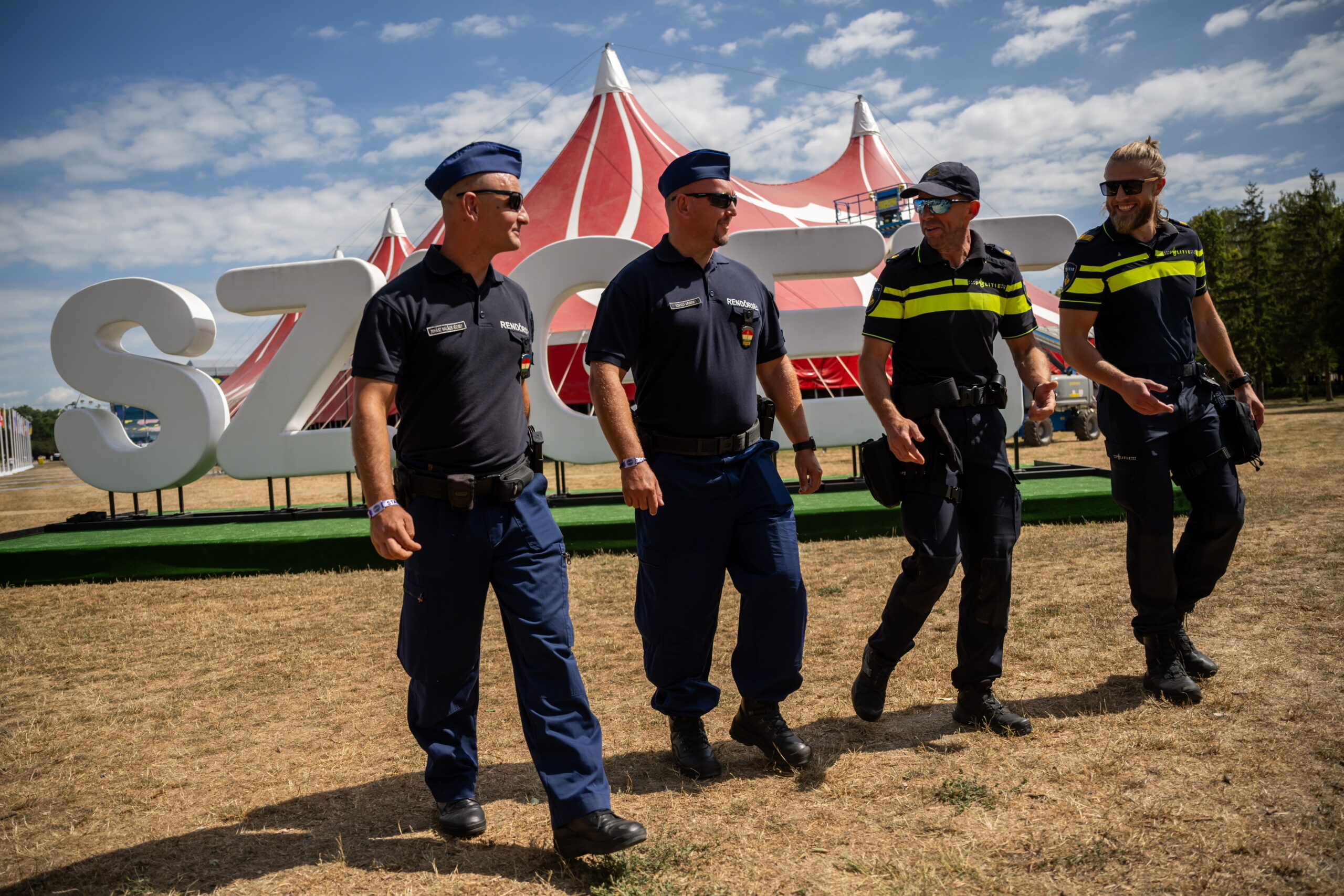 Holland rendőrök segítik a BRFK munkáját a Szigeten