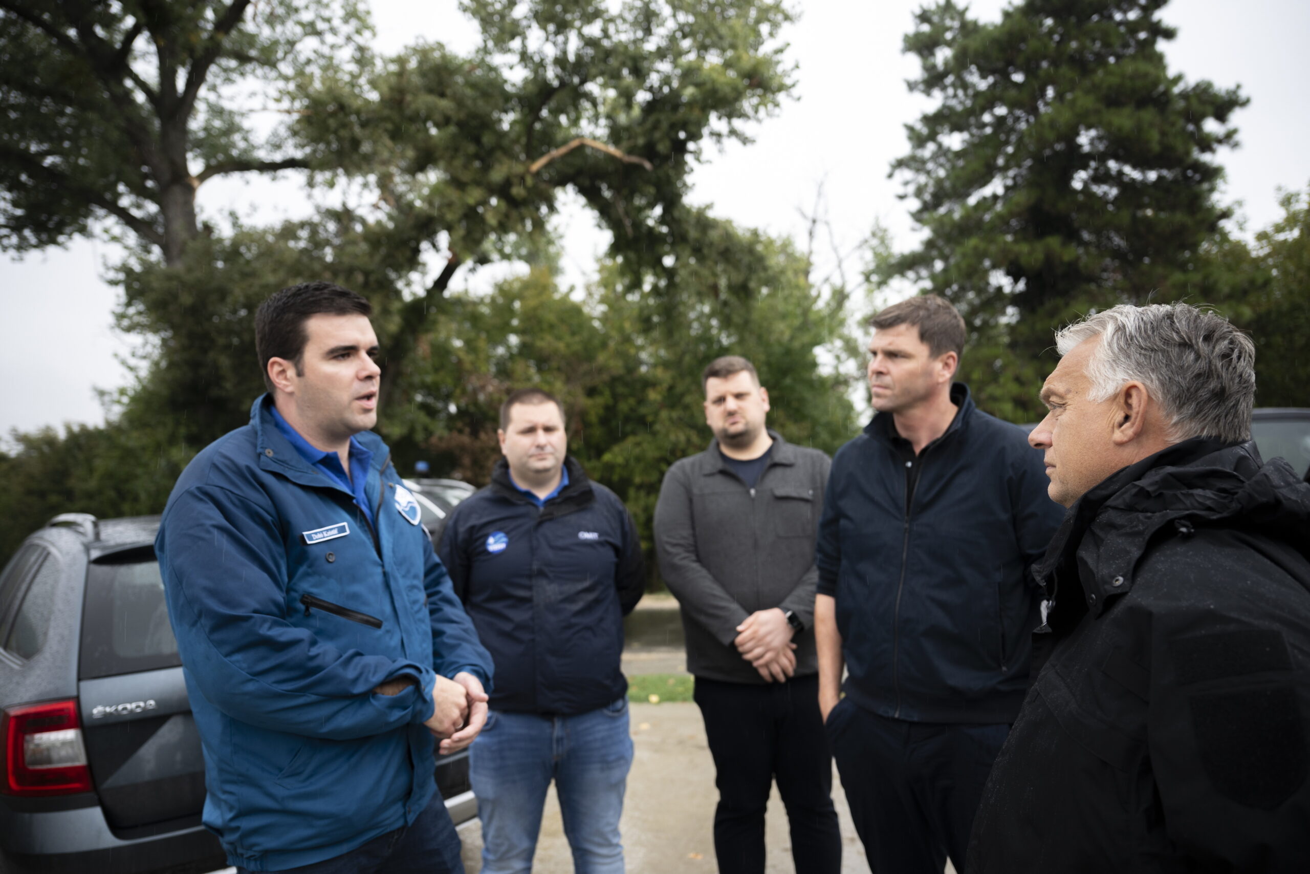 Orbán Viktor szemlét tartott a gátakon – az árvízvédelem felkészültségét ellenőrizte