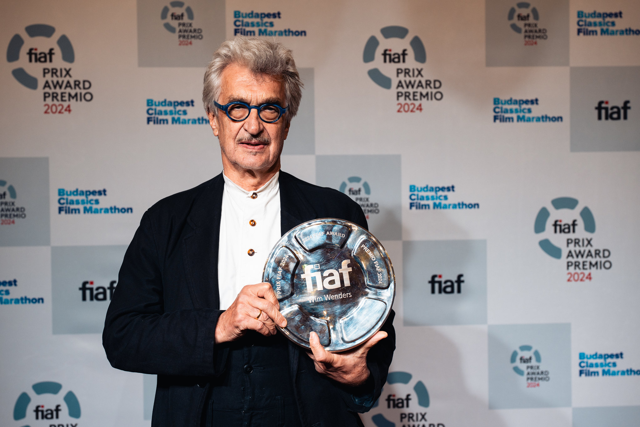 Wim Wenders Budapestre érkezett, egy fontos díjat vett át